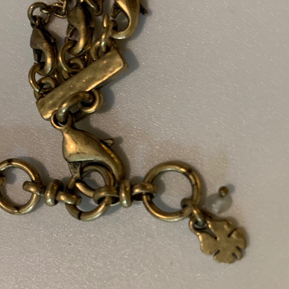 Lucky Brand Triple Chain Necklace - Picture 14 of 14
